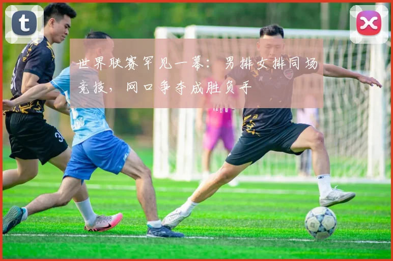 世界联赛罕见一幕：男排女排同场竞技，网口争夺成胜负手